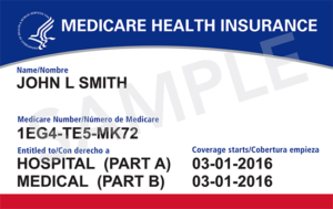 Medicare Card Example